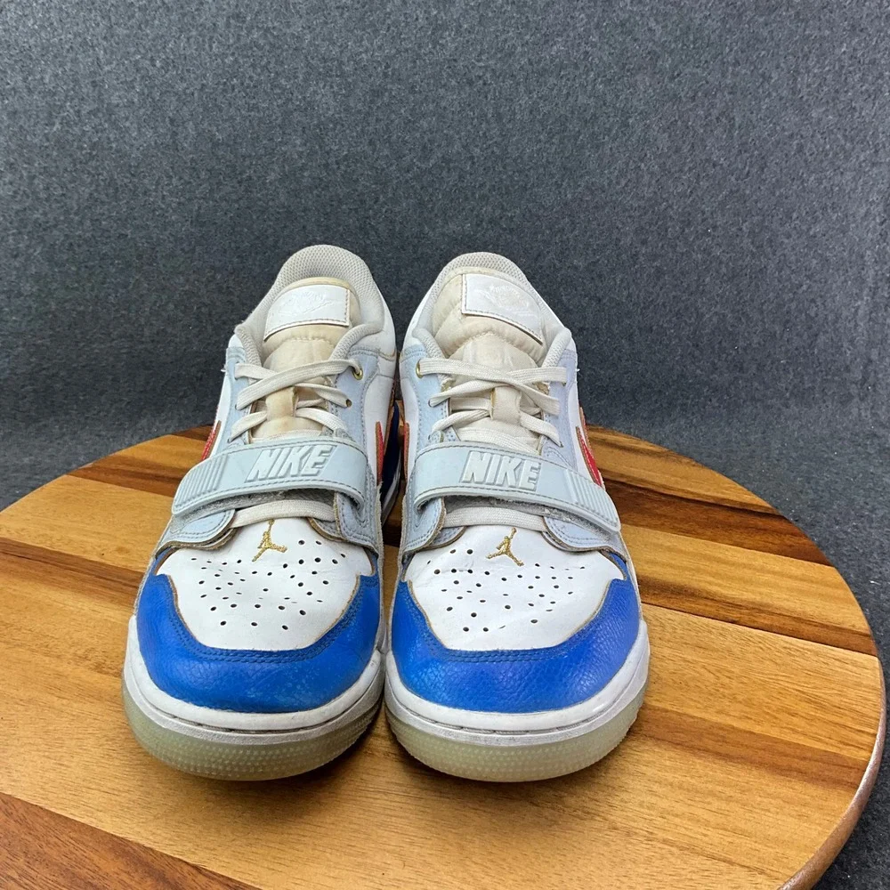 Nike Men's Air Jordan Legacy 312 Low White University Red Blue 10.5 FN8902-161